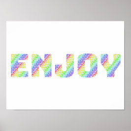 Permission to Play: Allow Yourself to ENJOY Rainbo Poster