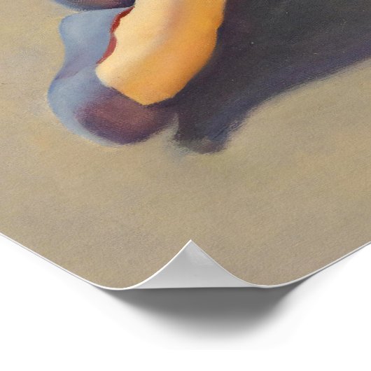 Permite Girl on Car Strampler Button Poster (Ecke)