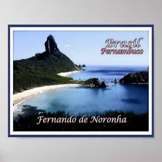 Pernambuco - Fernando de Noronha - Brasilien - Pos Poster (Vorne)