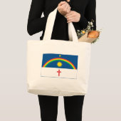 Pernambuco Flaggen-Taschen-Tasche Jumbo Stoffbeutel (Vorderseite (Produkt))
