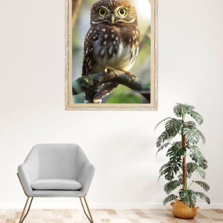 Pernambuco pygmy-owl poster