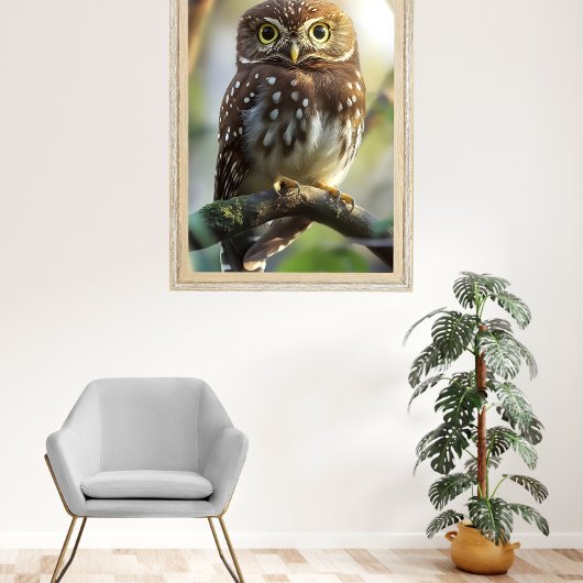 Pernambuco pygmy-owl poster