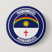 Pernambuco-RundEmblem Button (Vorderseite)