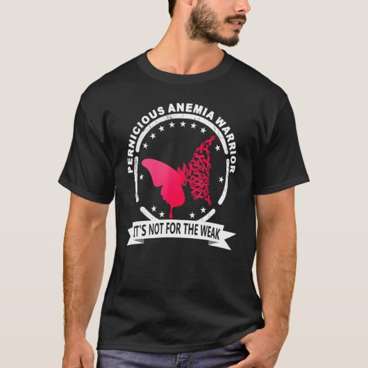 Pernicious Anämia Warrior T-Shirt (Vorderseite)