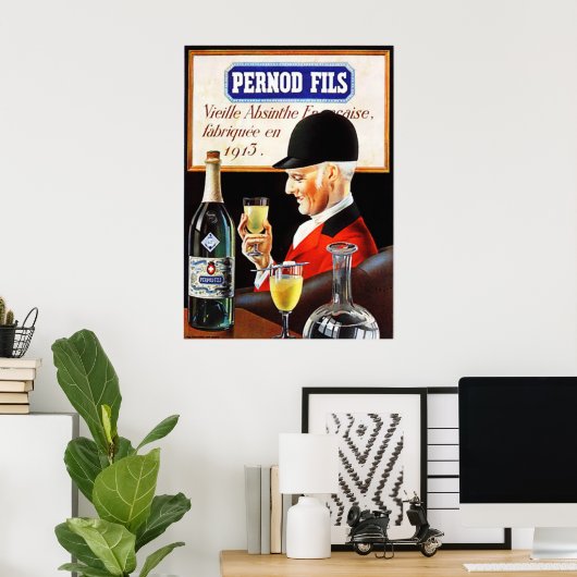 Pernod Fils Poster (Heimbüro)