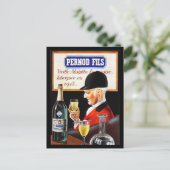 Pernod Fils Postkarte (Stehend Vorderseite)