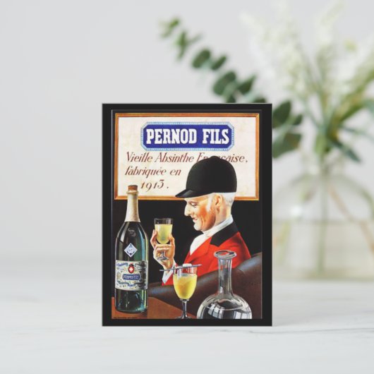 Pernod Fils Postkarte (Stehend Vorderseite)