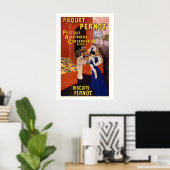 Pernot Kekspaket Französische Kekse Werbung Poster (Heimbüro)
