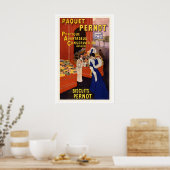 Pernot Kekspaket Französische Kekse Werbung Poster (Küche)