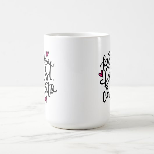 Pero First, Cafecito, handschriftlich Kaffeetasse (Mittel)