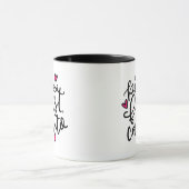 Pero First, Cafecito, handschriftlich Tasse (Zentrum)