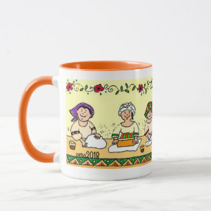 perogies, pyrohy, pierogies, Varenyky Ukrainer Tasse