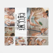 Peronalized 6 Photo Mimi Gift Fleecedecke (Vorderseite (Horizontal))