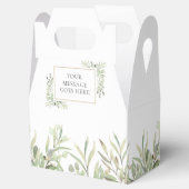 Peronalized Elegant Gold Greenerity Fvor Box Geschenkschachtel (Geöffnet)