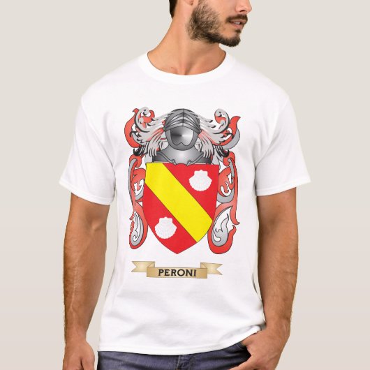 Peroni Wappen (Familienwappen) T-Shirt (Vorderseite)