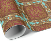 Peronnelle Baroque  Glossy Holiday Geschenkpapier (Rolleneckpunkt)