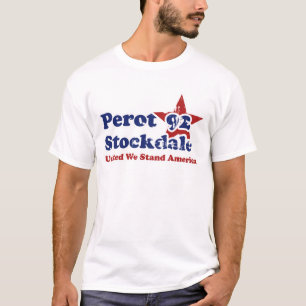 Perot Stockdale 92 Vintage Politik erschüttert T-Shirt