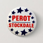 Perot-Stockdale - Knopf Button (Vorderseite)