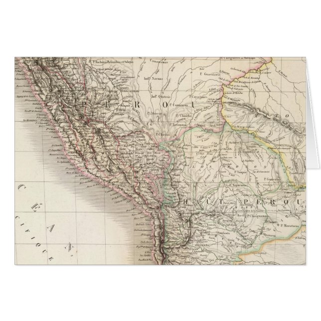 Perou, Haut Perou - Peru (Vorderseite (Horizontal))