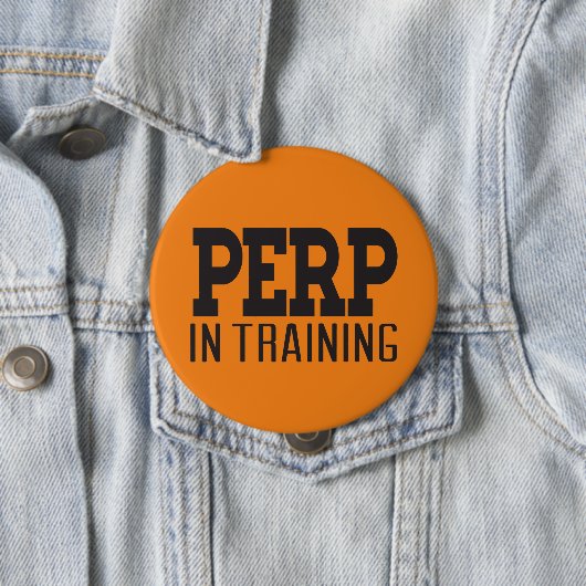 Perp in der Ausbildung Button (Beispiel)