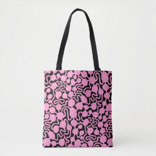Perpetual Ant Farm v2 - Rosa auf schwarz Tasche