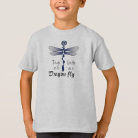 Perpetual Blue Gray Dragonfly Phrase