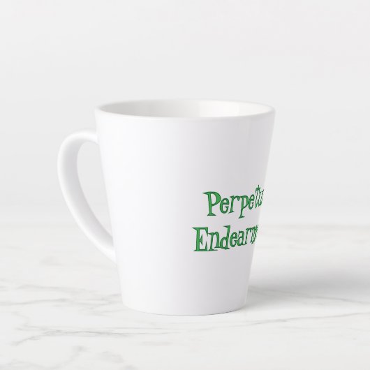 Perpetual Endearment Latte Mug Milchtasse (Linke Ecke)