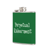 Perpetual Endearment Vinyl Wrapped Flask Flachmann (Links)
