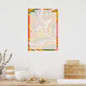 Perpetual Evergreen Geburtstag Calendar Kathrin Le Poster (Küche)