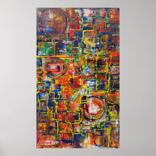 Perpetual Motion I - Canvas Print Poster