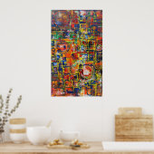 Perpetual Motion I - Canvas Print Poster (Küche)