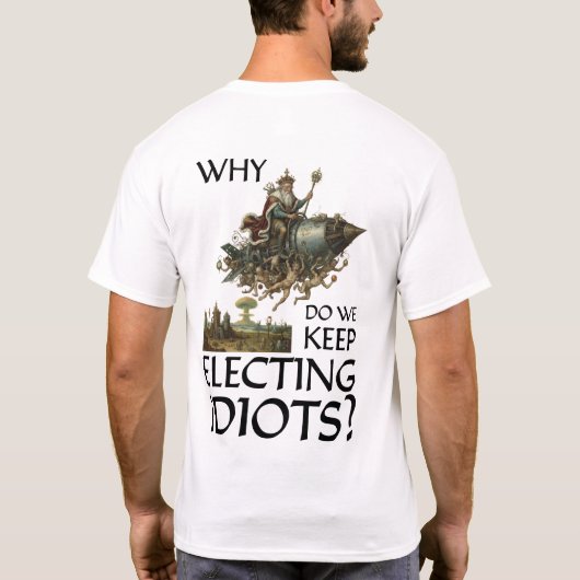 Perpetual Motion of Misguided Authority T-Shirt (Rückseite)