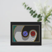 Perpetuelle Bewegung Postkarte (Stehend Vorderseite)