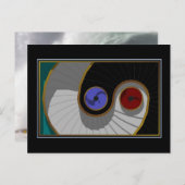 Perpetuelle Bewegung Postkarte (Vorne/Hinten)