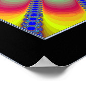 Perpetuelle Emission von Farben Poster (Ecke)