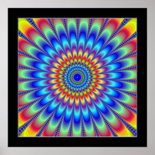 Perpetuelle Emission von Farben Poster (Vorne)