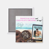 Perpetuelles Glück & Schokoladenmagnet Magnet (Vorderseite/Rückseite)