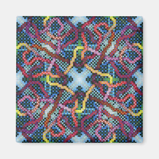 Perpetuelles Puzzle Kinectric Tile 1 Magnet