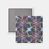 Perpetuelles Puzzle Kinectric Tile 4 Magnet (Vorderseite/Rückseite)