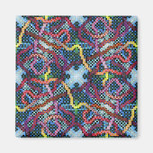 Perpetuelles Puzzle Kinectric Tile 4 Magnet (Vorne)