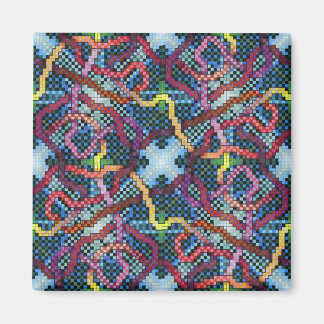 Perpetuelles Puzzle Kinectric Tile 4 Magnet