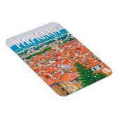 Perpignan Foto Vintage Magnet (Rechte Seite)