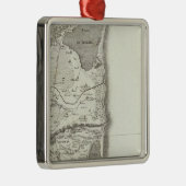 Perpignan Silbernes Ornament (Rechts)