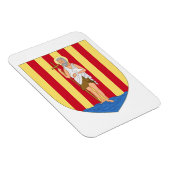 Perpignan-Wappen Magnet (Rechte Seite)