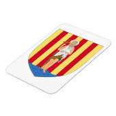 Perpignan-Wappen Magnet (Linke Seite)