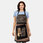 Perplex Frauenprofil - Holz Schürze (Getragen)