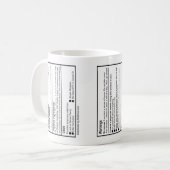 Perplex-lax | Apotheker Gag Gift Tasse (Vorderseite Links)