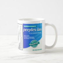 Perplex-lax | Apotheker Gag Gift Tasse