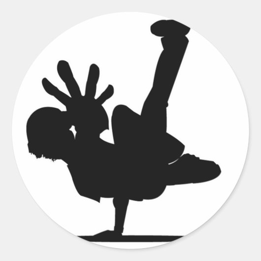 perplex runder aufkleber (Vorderseite)