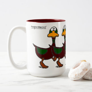 Perplexe Ducks Coffee Tasse